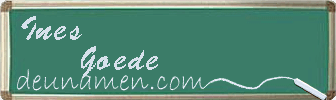 Ines Goede Visitenkarte